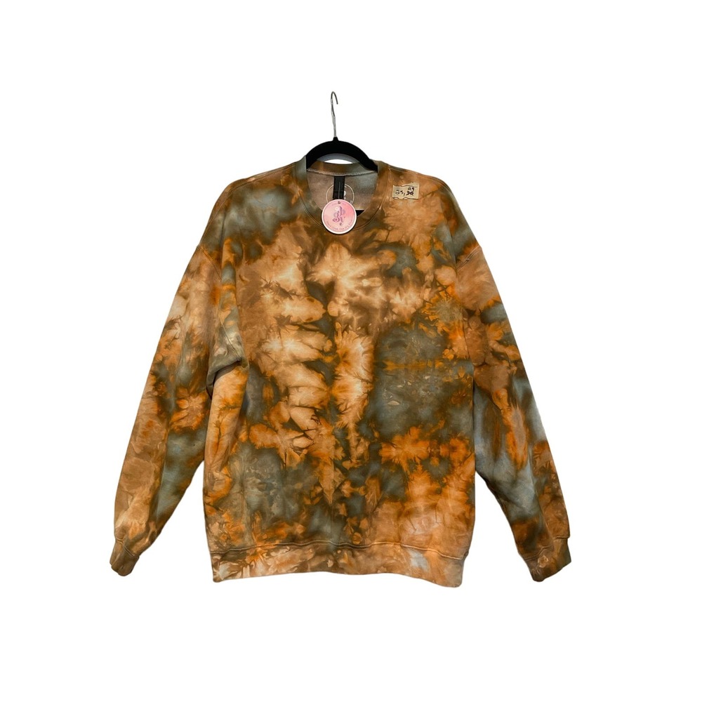 Custom Tie Dye Crewneck Sweatshirt